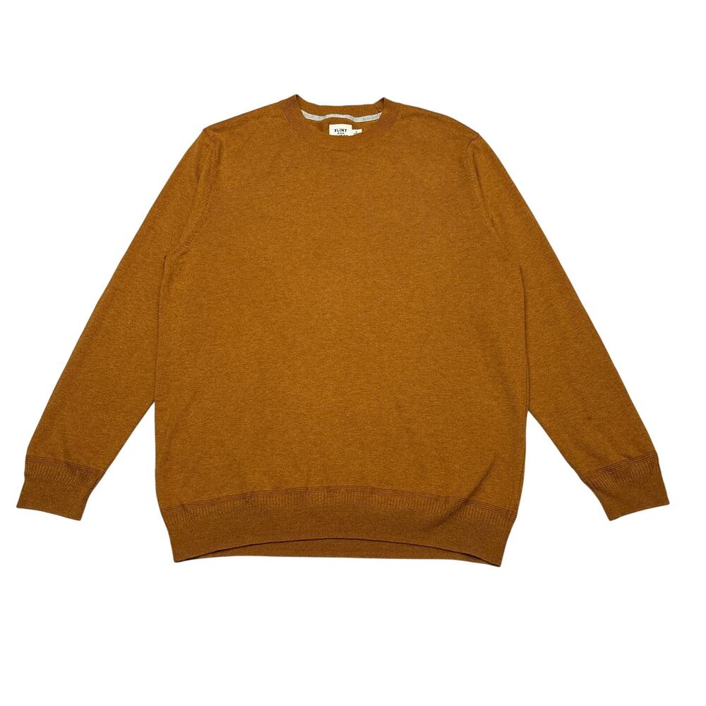 Flint and Tinder Classic Merino Wool Crewneck Sweater Men's Large Minimalist